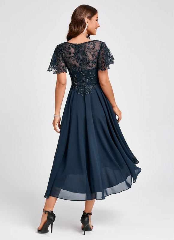 Robe Chic Cocktail Étoilée - gallery 1