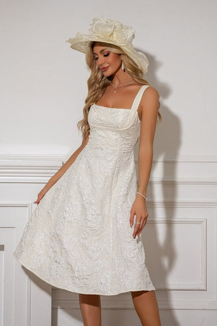 Robe Chic Fleurie Rose - gallery 1