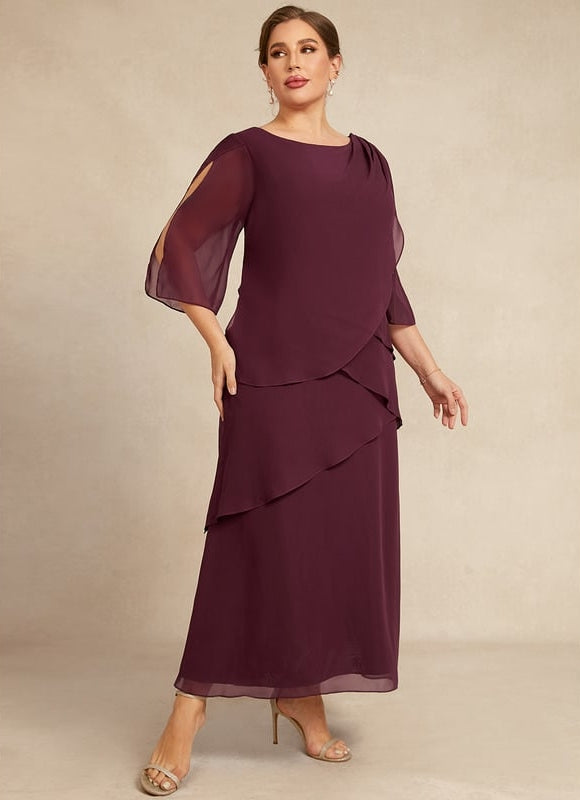 Robe Chic Mousseline Améthyste - gallery 9