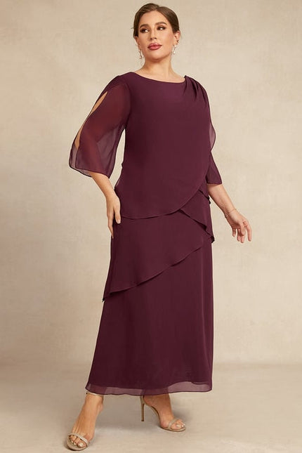 Robe Chic Mousseline Améthyste - gallery 9