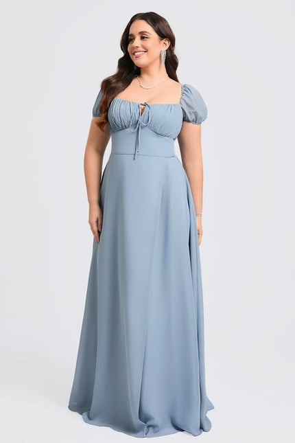 Robe Chic Longue Verte Raffinée - gallery 8