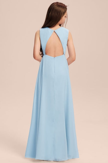 Robe Chic Mousseline Prune - gallery 2