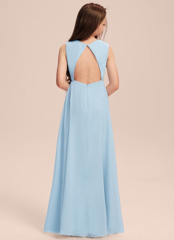 Robe Chic Mousseline Prune - gallery 2