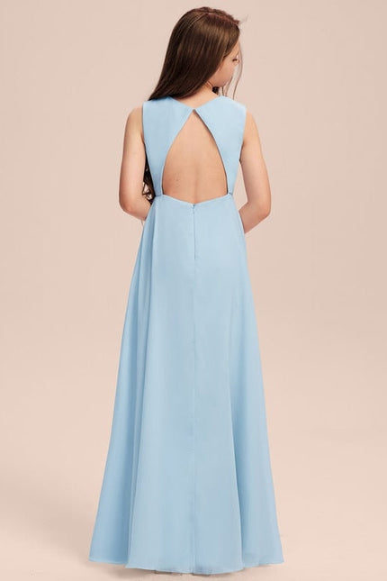 Robe Chic Mousseline Prune - gallery 2