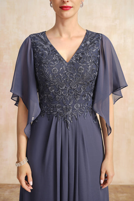 Robe Chic Émeraude Dentelle - gallery 6