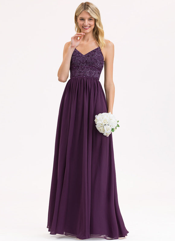 Robe Chic Éblouissante Violet - gallery 3