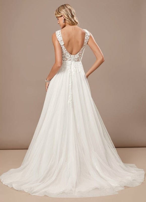 Robe Chic De Mariée Aérienne - gallery 6