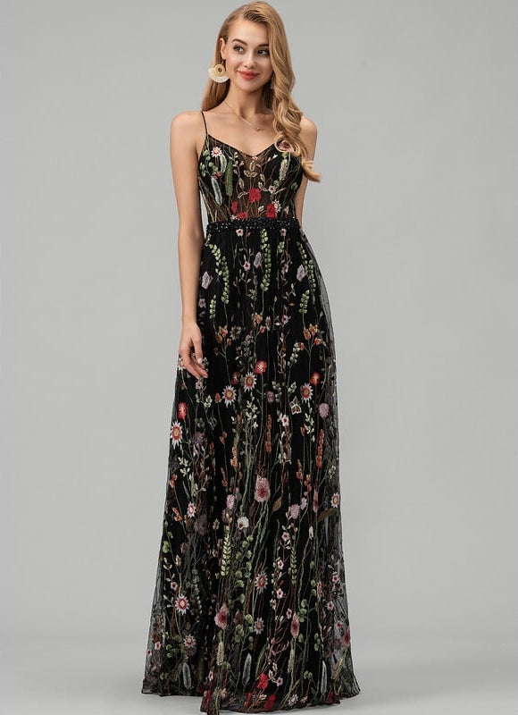 Robe Chic Fleur Dobsidienne - gallery 2
