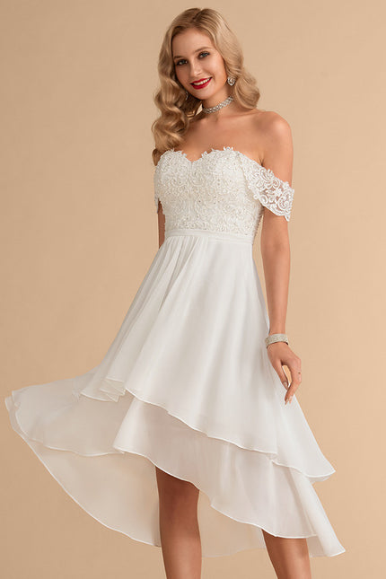 Robe De Plage Blanche Dentelle Boho Boheme Chic