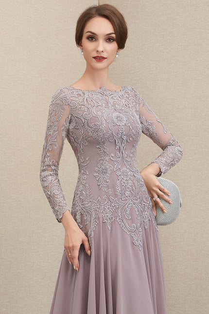 Robe De Soiree Chic Manche Longue - gallery 3