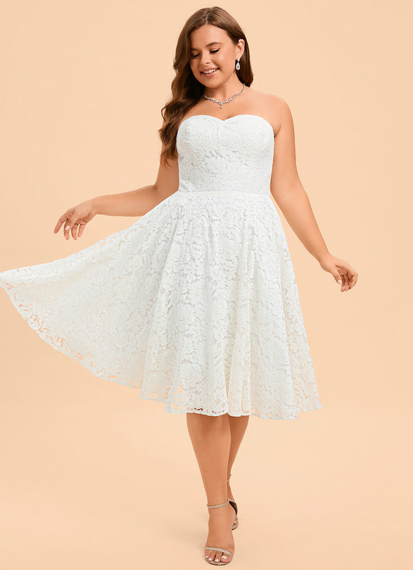 Robe Chic Dentelle Courte - gallery 8