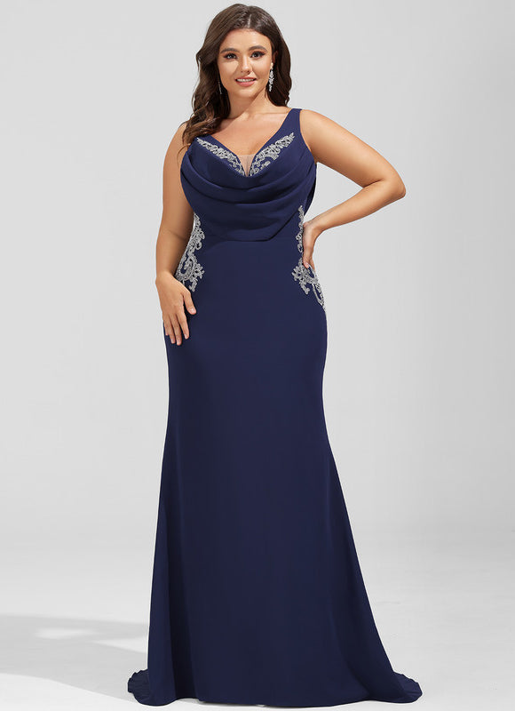 Robe Chic Sirène Marine - gallery 6