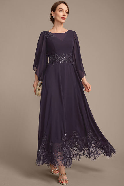 Robe Chic Chiffon Étoilée - gallery 5