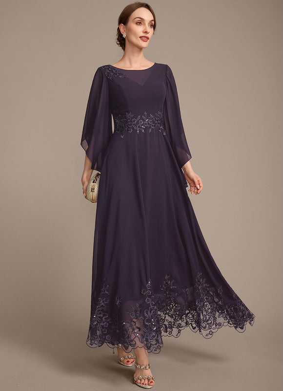 Robe Chic Chiffon Étoilée - gallery 5
