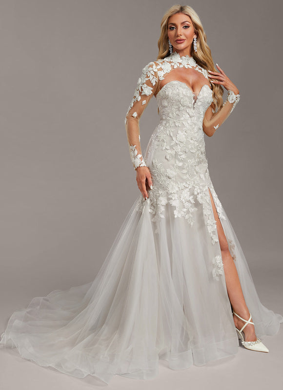 Robe Chic Élégance Florale Éthérée - gallery 3