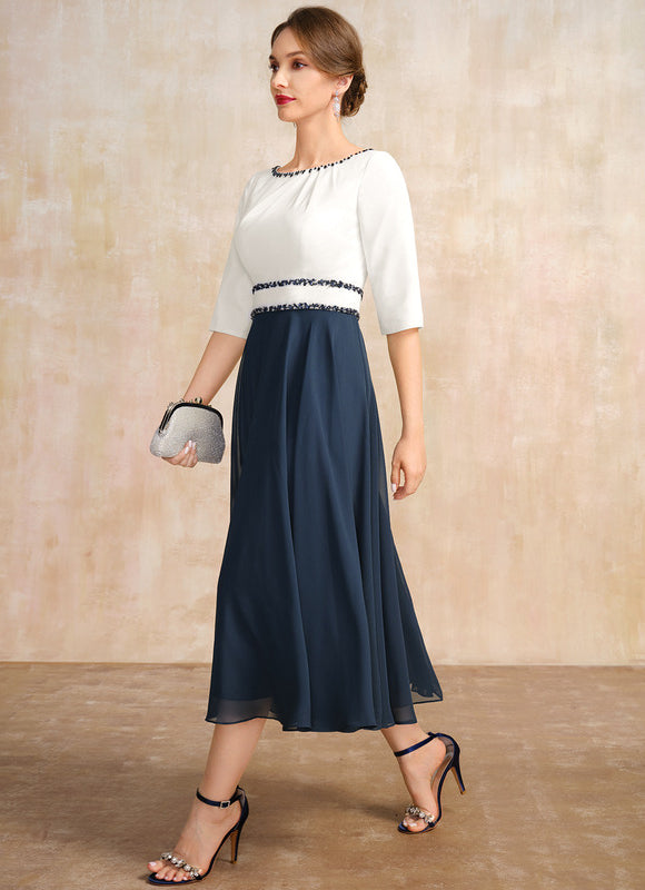 Robe Chic Chic Plissé Élégant - gallery 3
