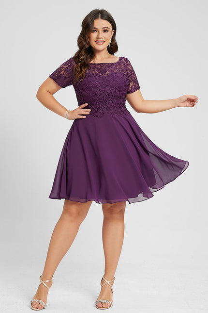 Robe Chic Chiffon Éclatante - gallery 8