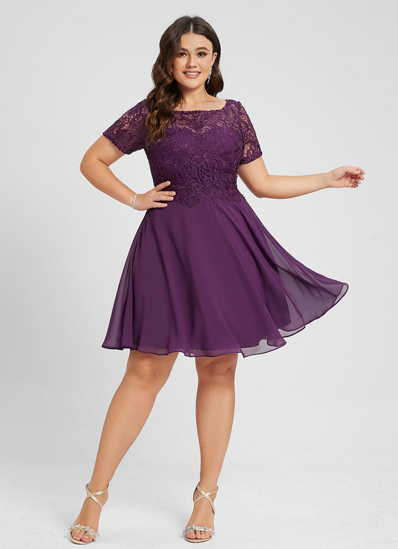 Robe Chic Chiffon Éclatante - gallery 8