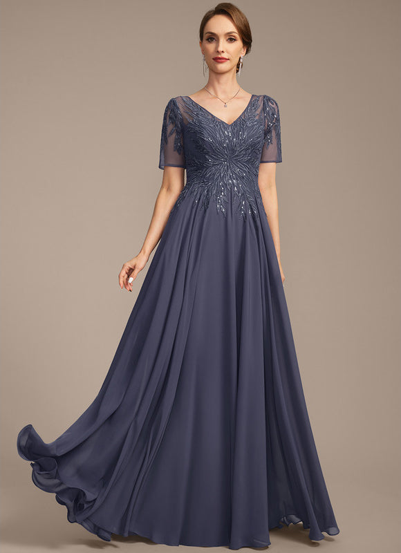 Robe Chic Marine Éclatante - gallery 1