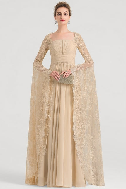 Robe Chic Col Carré Chic - gallery 1