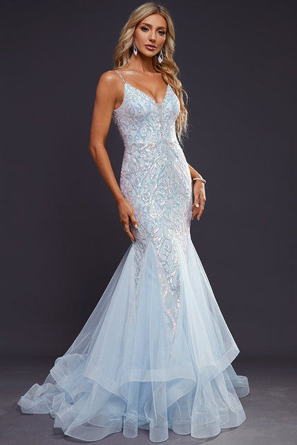 Robe Chic Éclat Azur