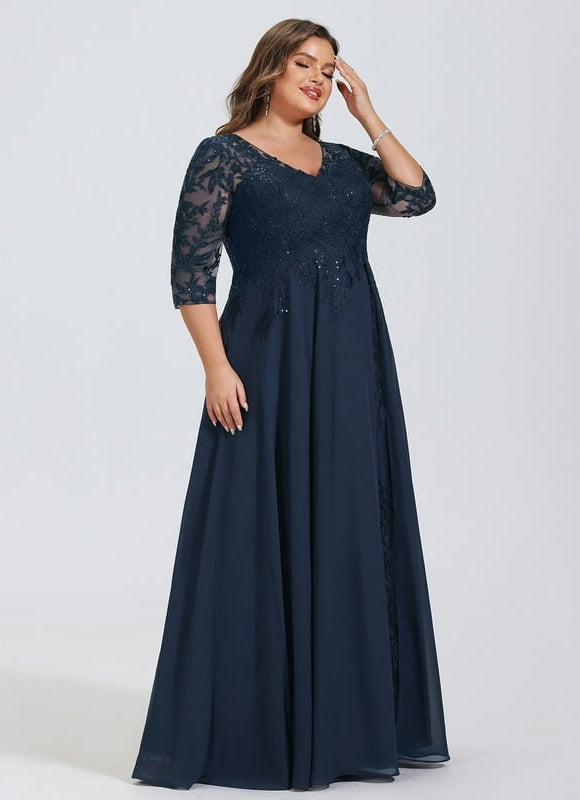Robe Chic Longue Émeraude Élégante - gallery 6