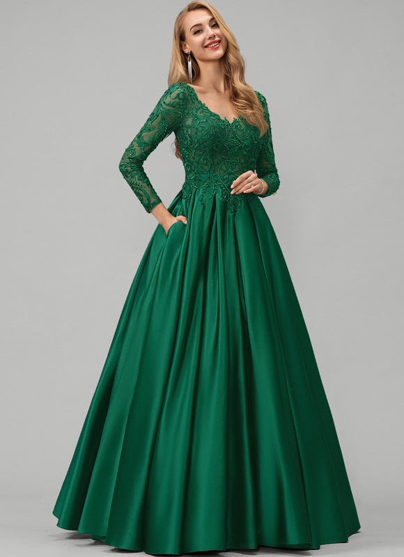 Robe Chic Éclat Vert Éternel