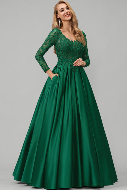 Robe Chic Éclat Vert Éternel