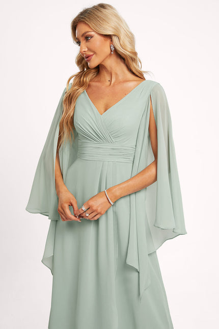 Robe Chic Fluide Bleu Nuit - gallery 3