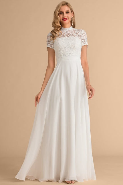 Robe Chic Nuptiale Élégante