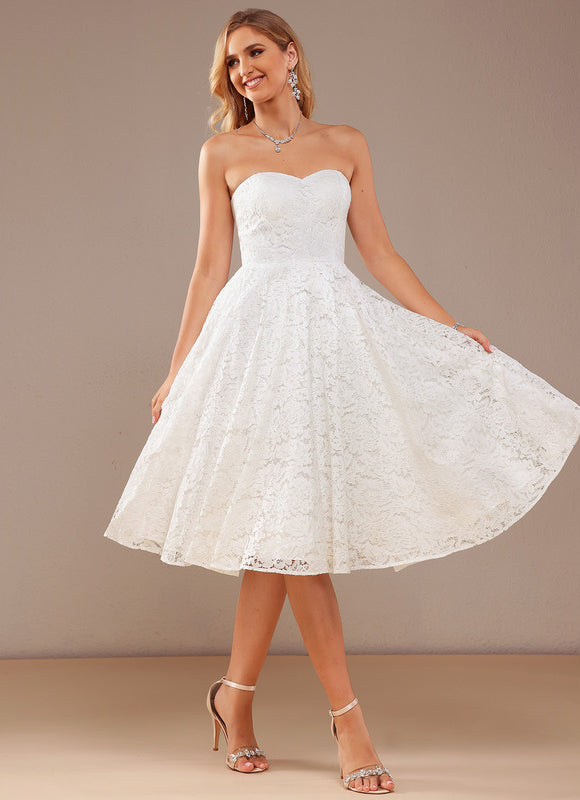 Robe Chic Dentelle Courte - gallery 3
