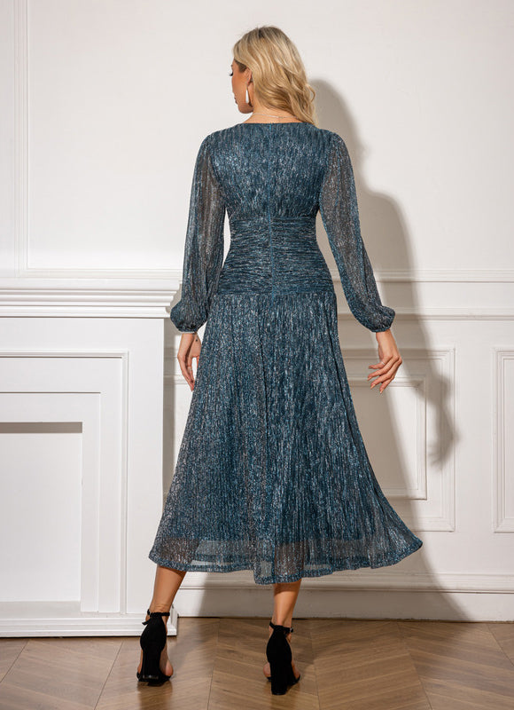 Robe Chic Fluide Irisée - gallery 2