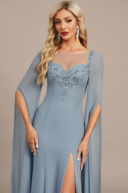 Robe Chic Éclat Azur Céleste - gallery 1