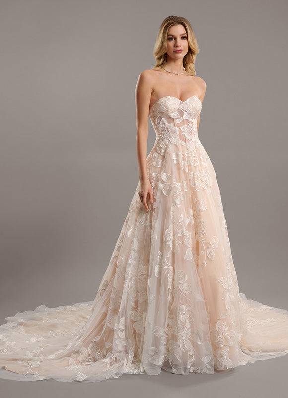 Robe Mi Longue Chic Pour Mariage - gallery 2