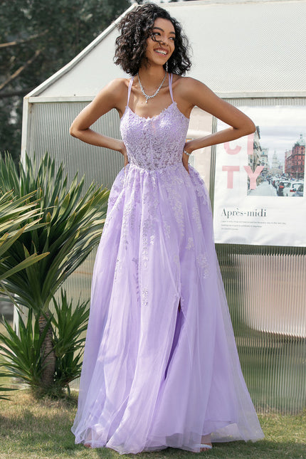 Robe Chic Lilas Éthéré - gallery 2