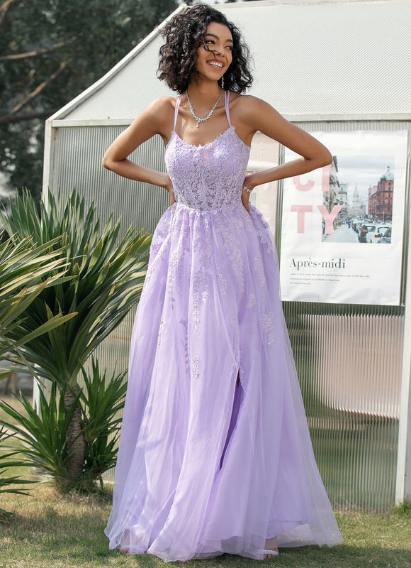Robe Chic Lilas Éthéré - gallery 2