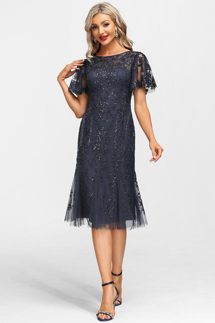 Robe Chic Éclat Marine - gallery 7