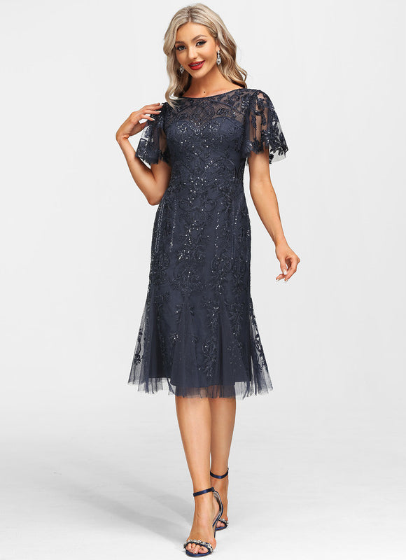 Robe Chic Éclat Marine - gallery 7