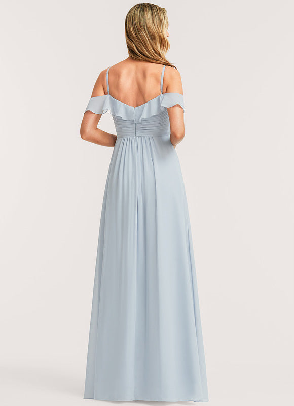 Robe Chic Fluide Ciel - gallery 4