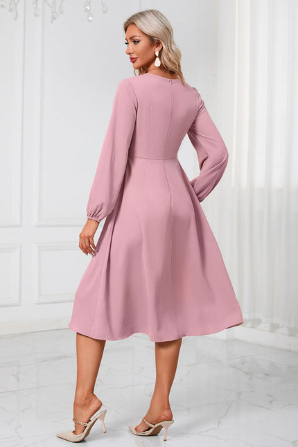 Robe Chic Midi Épurée - gallery 2