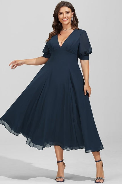 Robe Chic Émeraude Flottante - gallery 6