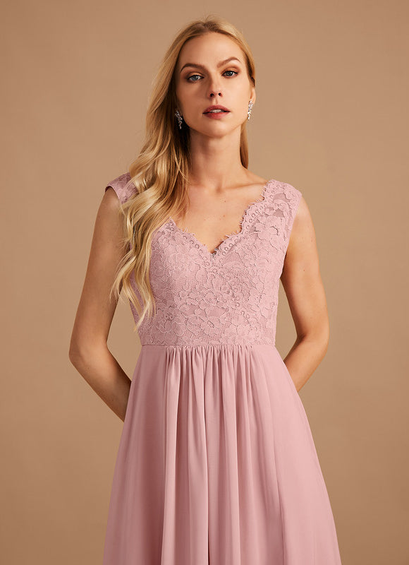 Robe Chic Élégance Rosée - gallery 2