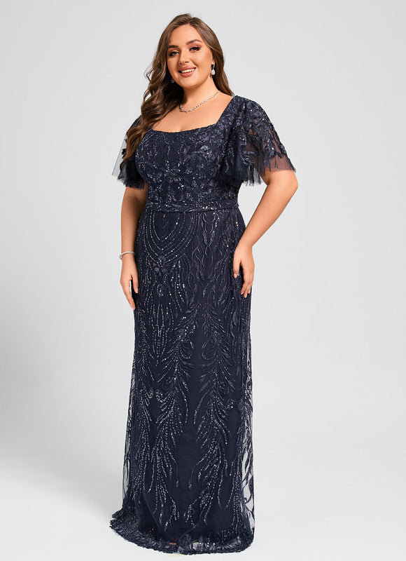 Robe Chic Velours Sirène Étoilée - gallery 7