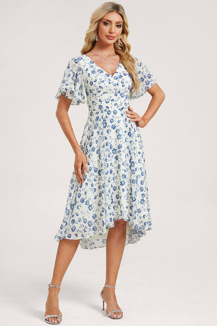 Robe Chic Fluide Bleu Nuit - gallery 1