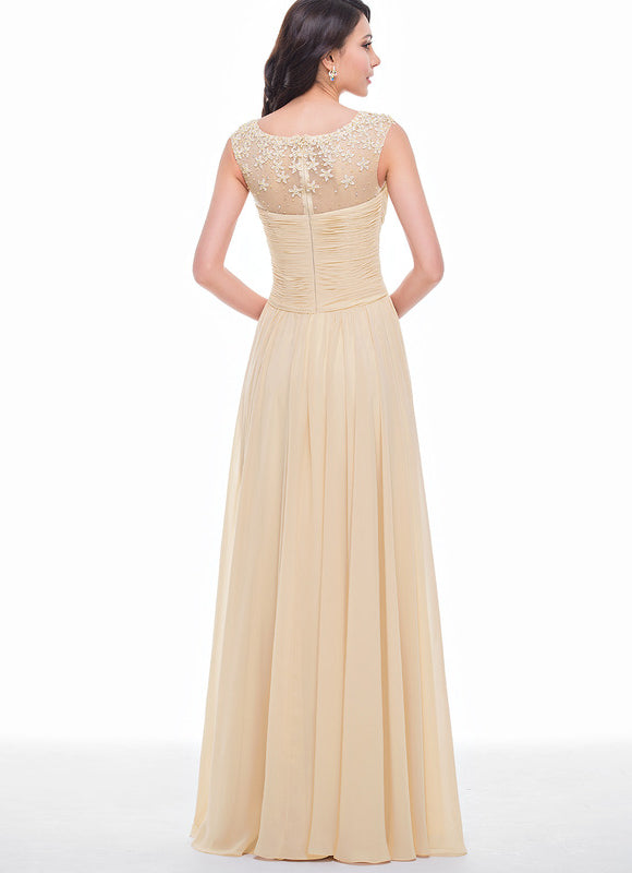 Robe Chic Jaune Pastel Élégante - gallery 3