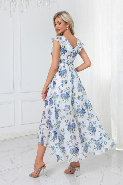 Robe Chic Florale Vaporeuse - gallery 1