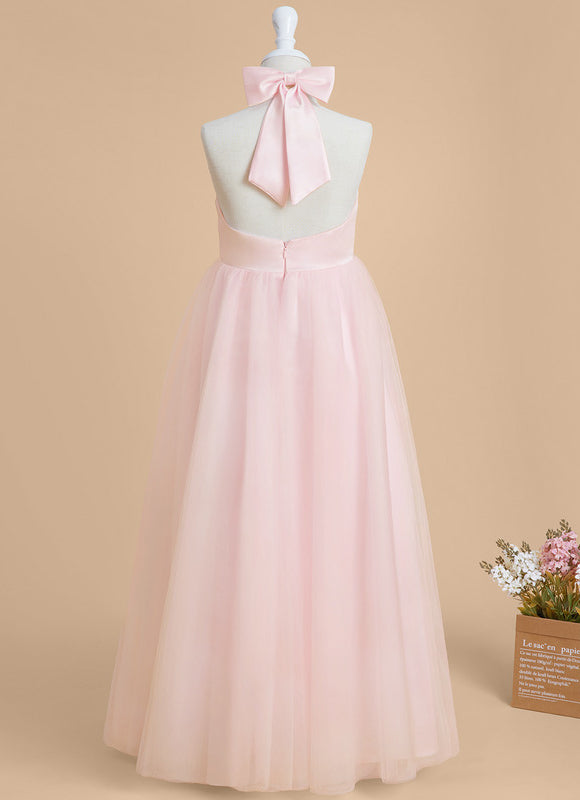 Robe Chic Fille Tulle Rose - gallery 4