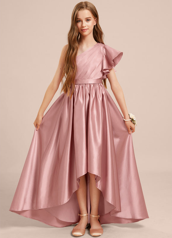 Robe Chic Satin Lilas