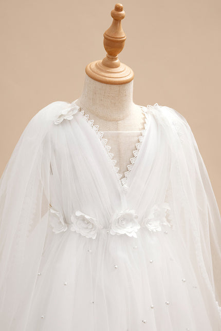 Robe Chic Enchantée Blanc - gallery 7