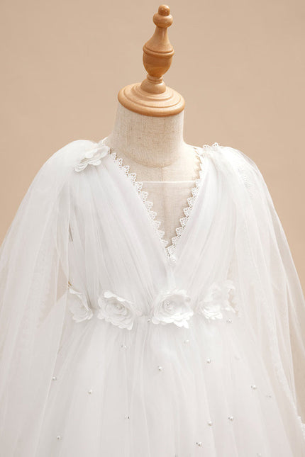 Robe Chic Enchantée Blanc - gallery 7